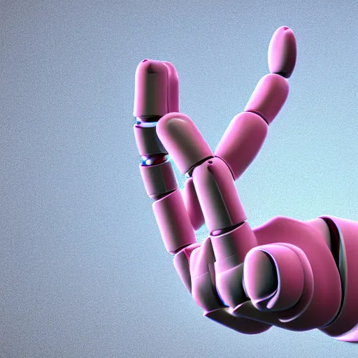 Image similar to abstract computer generated image of a robotic hand, dystopian, a low poly render by gabriel dawe, surrealism, trending on polycount, generative art, low poly, rendered in cinema 4 d, terragen