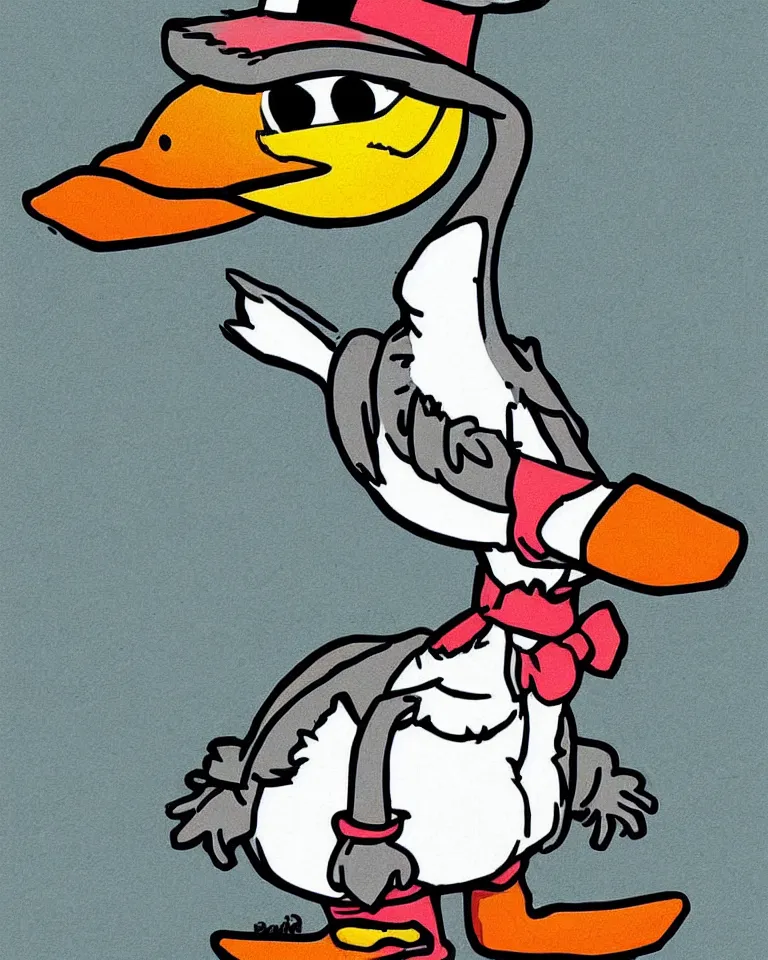 Prompt: a cute duck, art style ben garrison!!!!!!!!!!!!!!!! drawn by ben garrison, iconic, masterpiece, ornate and detailed, cartoon