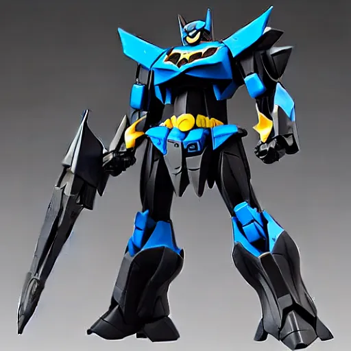 Prompt: batman gunpla