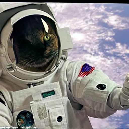 Prompt: catstronaut