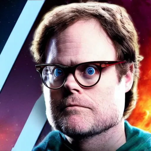 Prompt: Rainn Wilson as Doctor Doom