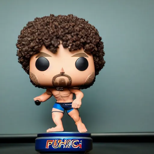 Prompt: ben askren funko pop, 4 k, studio lighting