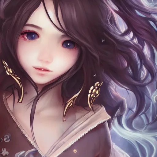 Image similar to detailed beautiful character art on amino, high quality art on artstation