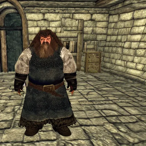 Image similar to ps 1 hagrid skyrim npc