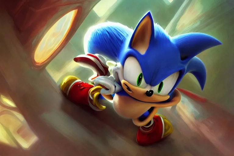 ArtStation - the sonic the hedgehog