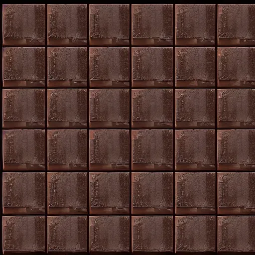 Image similar to dark chocolate relief of minecraft