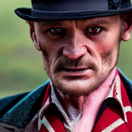 Prompt: Freddy Krueger in Peaky Blinders very detailed 4K quality super realistic