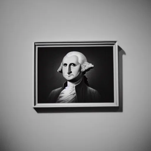 Prompt: a portrait of a george washington, sigma 8 5 mm f / 1. 4.