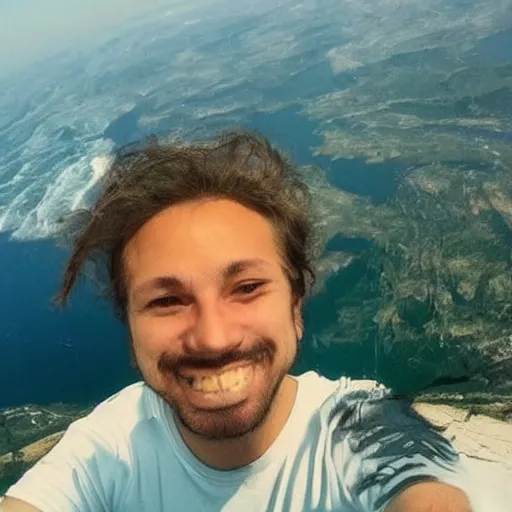 Image similar to last selfie on earth