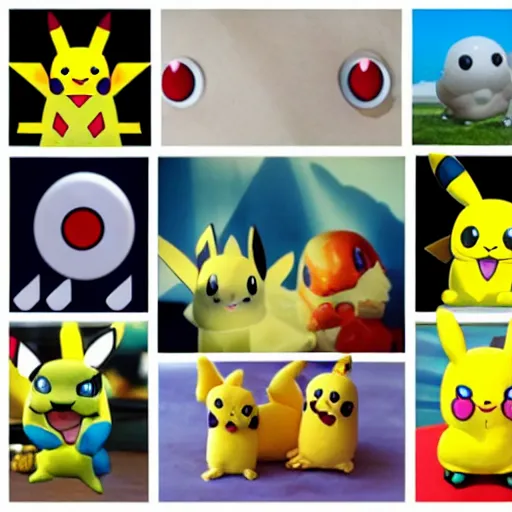 Image similar to peeps in the shape of pokemon t