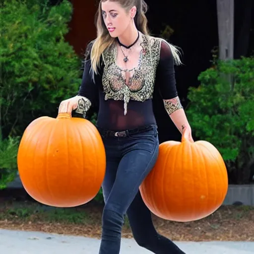 Image similar to gourd amber heard hybrid intercross mix as a gourd