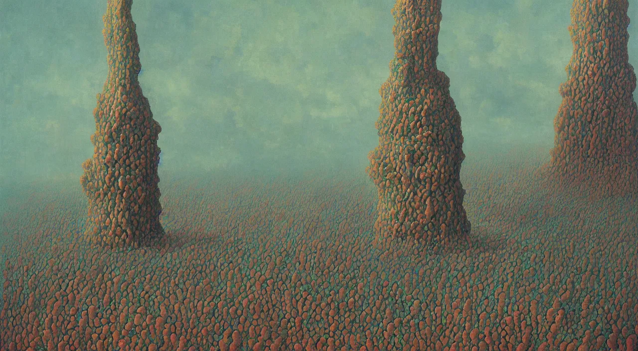 Prompt: single flooded coral beksinski tentacle tower, very coherent and colorful high contrast!! masterpiece by rene magritte simon stalenhag carl spitzweg syd mead norman rockwell edward hopper james gilleard, high detail, dark shadows, sunny day, hard lighting