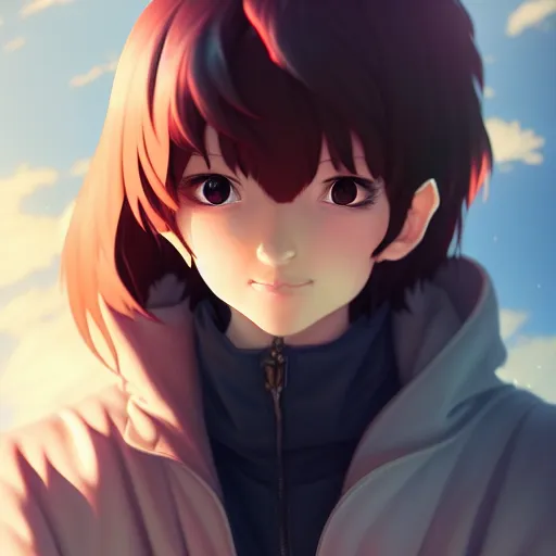 Image similar to a full body portrait of goblin, single subject, scenic full shot, ambient lighting, detailed face, finely detailed features, closeup at the faces, perfect art, makoto shinkai, stanley artgerm lau, trending on pixiv fanbox, wlop, rossdraws