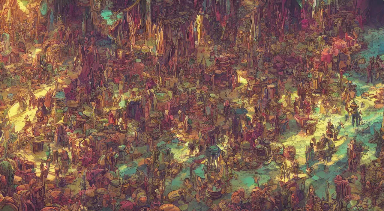 Floor is Rising - Generative Art Part 2 - by TheReadingApe