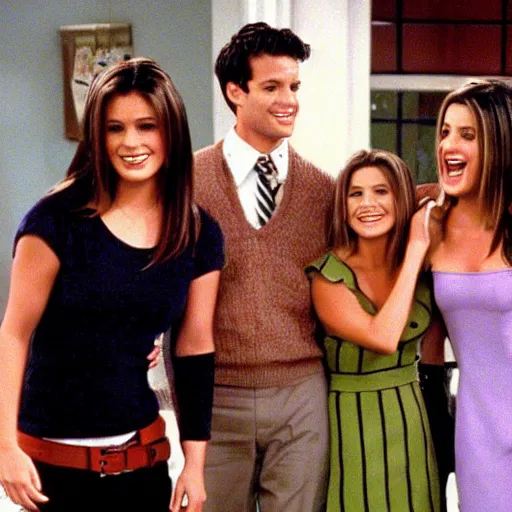 Image similar to Lea Michele in friends (1994)