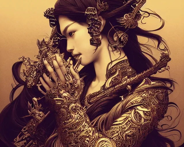 Image similar to photography of shohei otomo, deep focus, d & d, fantasy, intricate, elegant, highly detailed, digital painting, artstation, concept art, matte, sharp focus, illustration, hearthstone, art by artgerm and greg rutkowski and alphonse mucha