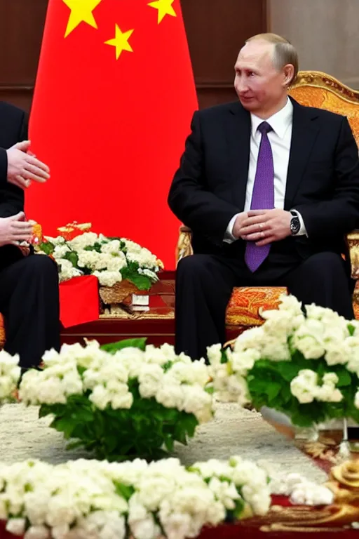 Image similar to xi jinping meeting vladimir putin