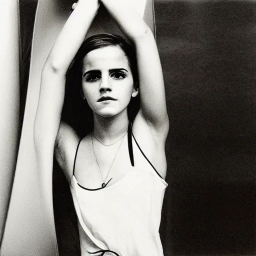 Image similar to emma watson by nobuyoshi araki