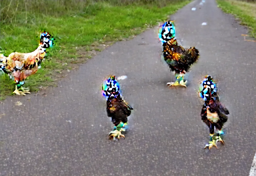 Prompt: why didn't the chicken cross the road?