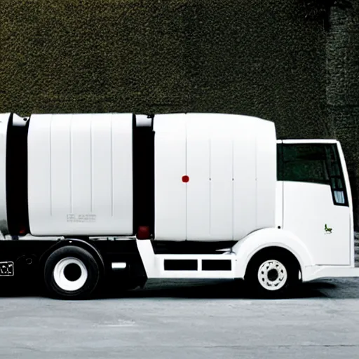 Image similar to jonathan ive dieter rams garbage truck