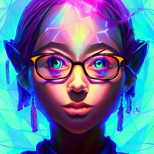 Image similar to skill magic geek inside matrix deepdream radiating a glowing aura stuff loot legends stylized digital illustration video game icon artstation lois van baarle, ilya kuvshinov, rossdraws,