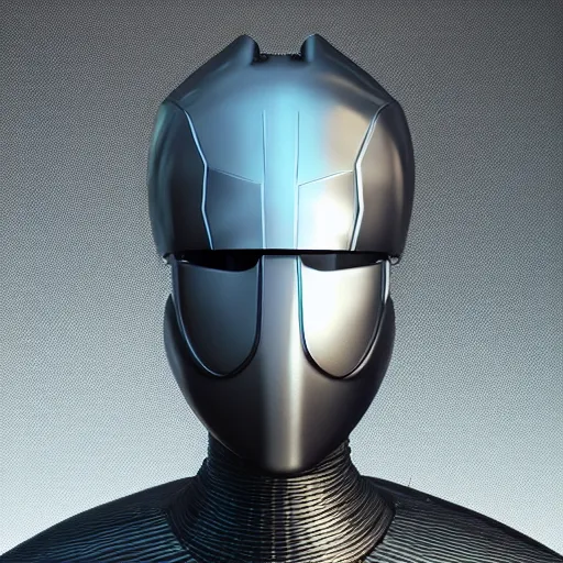 Image similar to portrait of a bust of a knight with futuristic fashion elements created by yuuki morita, brilliantly colored, octane render, 3 d animated, unreal engine 5, studio lighting, smooth surface