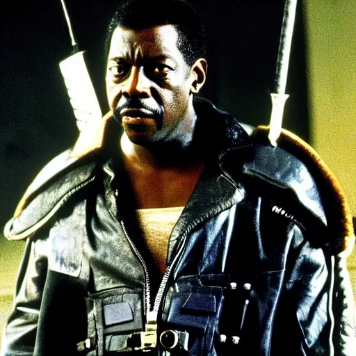 Image similar to still of ernie hudson playing blade in blade ( 1 9 8 3 )