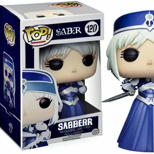 Image similar to Saber Artoria funko pop