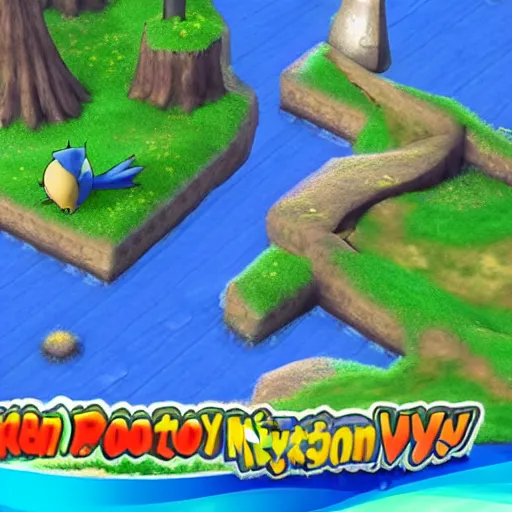 Image similar to Pokémon Mystery Dungeon on the Playstation 5, screenshot,