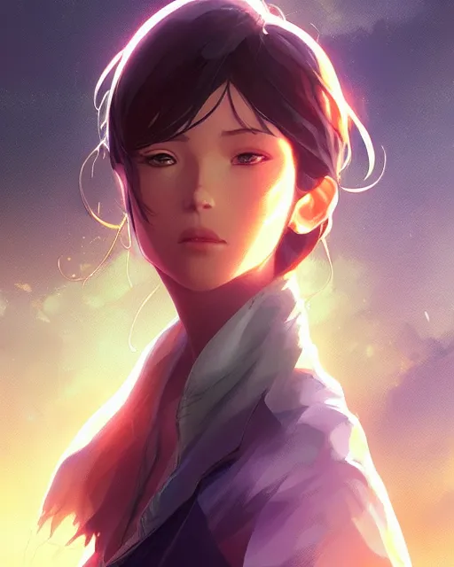 Prompt: infinity, full shot, atmospheric lighting, detailed face, by makoto shinkai, stanley artgerm lau, wlop, rossdraws