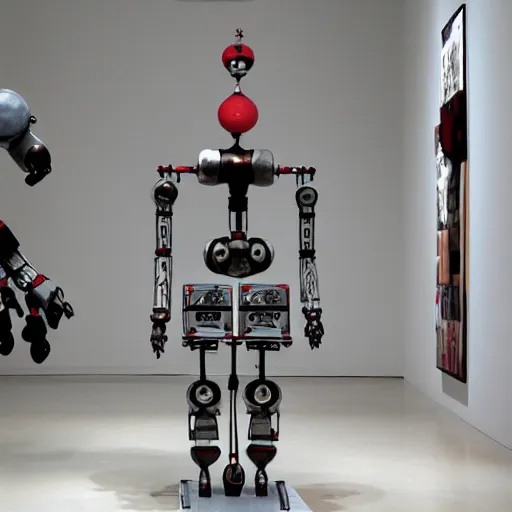 Image similar to robots by louise bourgeois