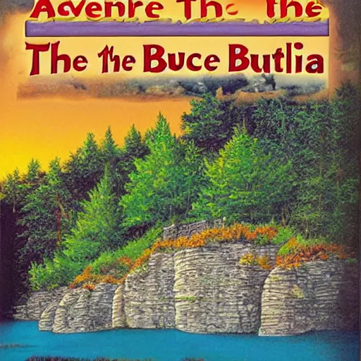 Prompt: adventure through the Bruce Peninsula, Darrell k sweet