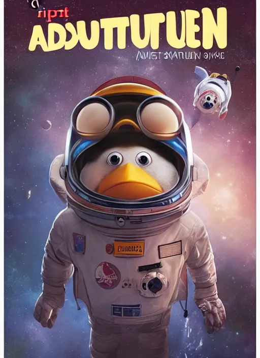 Prompt: 1 1 1 1 astronaut penguin in space adventure movie by nuri iyem, james gurney, james jean, greg rutkowski, anato finnstark. pixar. hyper detailed, 5 0 mm, award winning photography, perfect faces