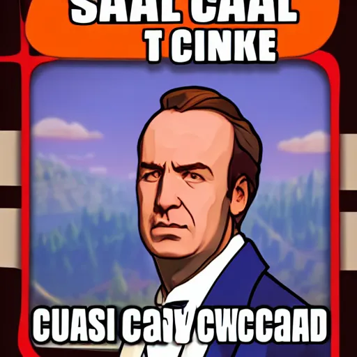 Image similar to Saul Goodman Clash Royale Card, ultra realistic