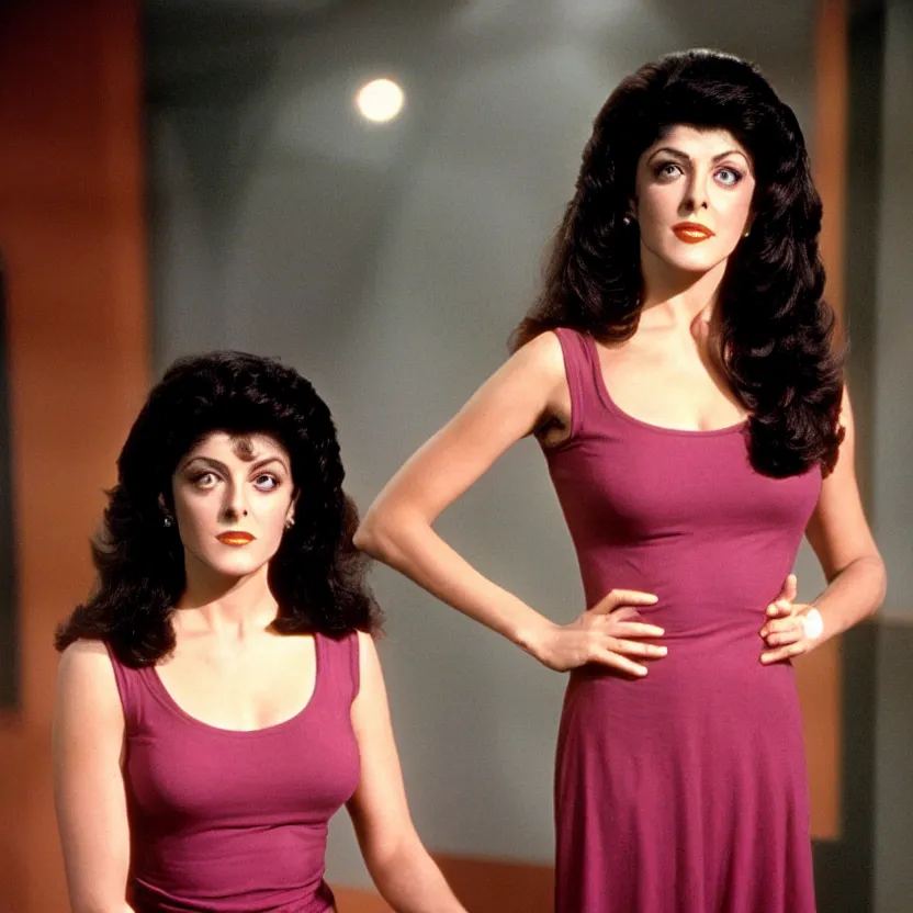 Image similar to young deanna troi