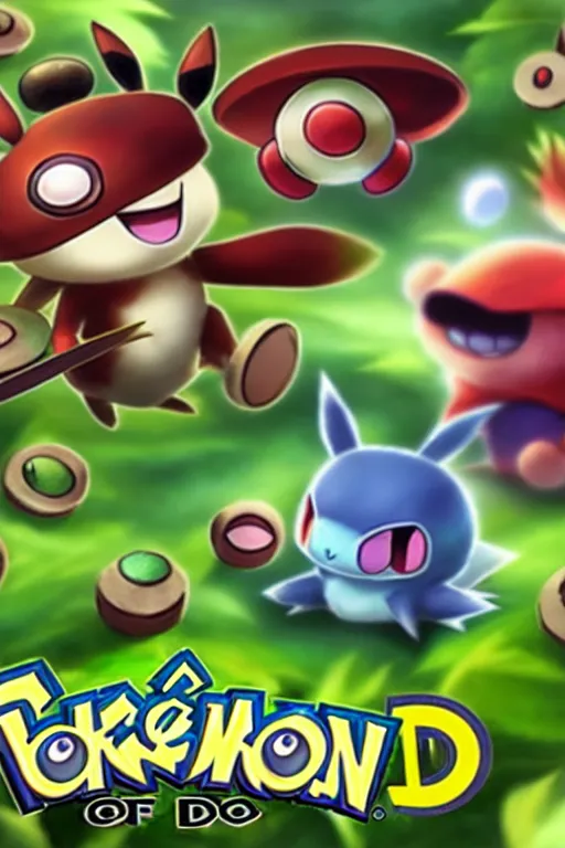 Image similar to teemo, a pokemon trading card of teemo, highly detailed pokemon trading card screenshot