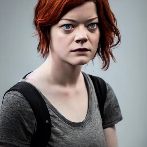 Image similar to jane levy in life is strange, highly detailed, high quality, hd, 4 k, 8 k, canon 3 0 0 mm, professional photographer, 4 0 mp, lifelike, top - rated, award winning