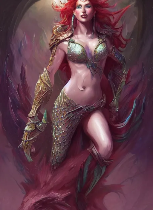 Image similar to male siren, ultra detailed fantasy, dndbeyond, bright, colourful, realistic, dnd character portrait, full body, pathfinder, pinterest, art by ralph horsley, dnd, rpg, lotr game design fanart by concept art, behance hd, artstation, deviantart, hdr render in unreal engine 5