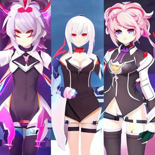 Image similar to honkai impact characters