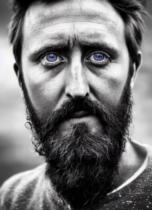 Prompt: photorealistic portrait photograph of forsen looking at you, twitch tv, hobo, long beard, depth of field, soft focus, highly detailed, intricate, realistic, national geographic cover, soft glow, textured skin