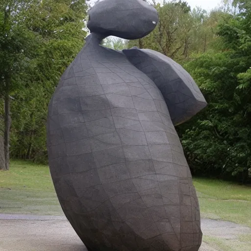 Image similar to man fished big sculpture