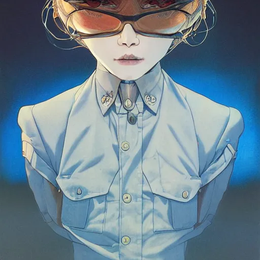 Prompt: detective portrait soft light painted by james jean and katsuhiro otomo and erik jones, inspired by akira anime, smooth face feature, intricate oil painting, high detail illustration, sharp high detail, manga and anime 1 9 9 9