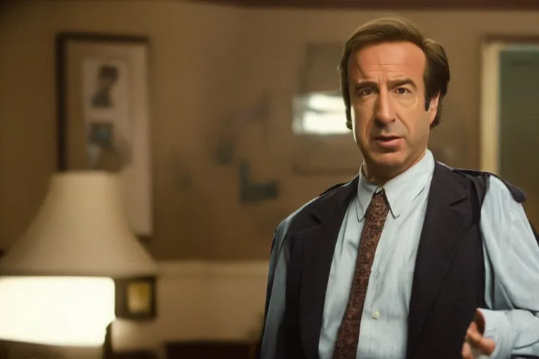 Image similar to film still of saul goodman in my cousin vinny, 8 k