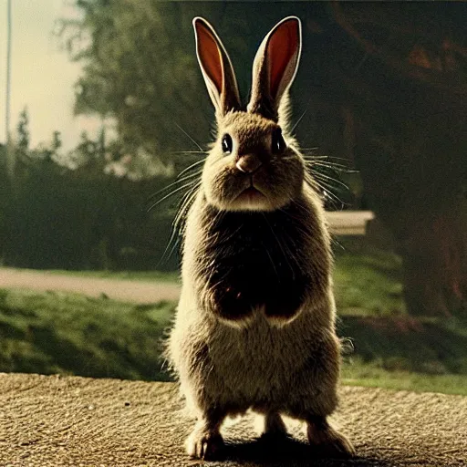 Image similar to a rabbit in the movie The Irony of Fate