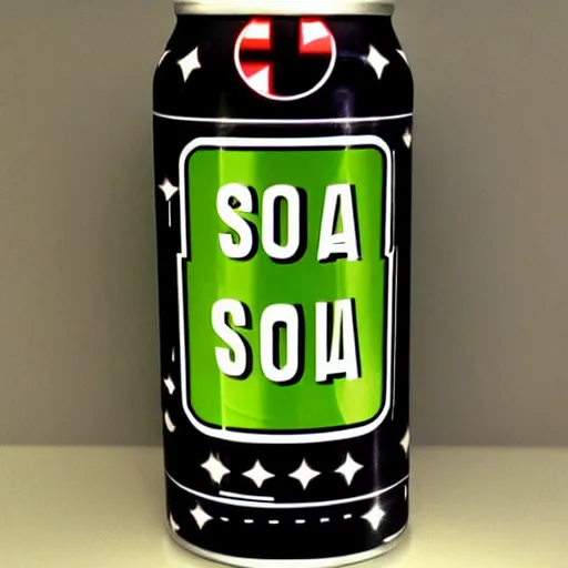 Image similar to futuristic soda can