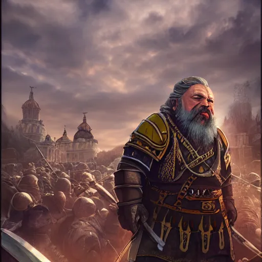Prompt: lenin medieval dwarf warrior, anime, realistic 4k octane beautifully detailed render, 4k post-processing, highly detailed, intricate complexity, epic composition, magical atmosphere, cinematic lighting, masterpiece, ultra hd