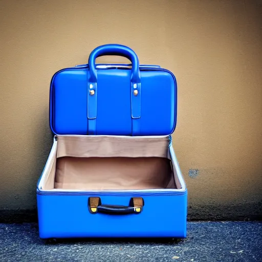 Image similar to blue suitcase