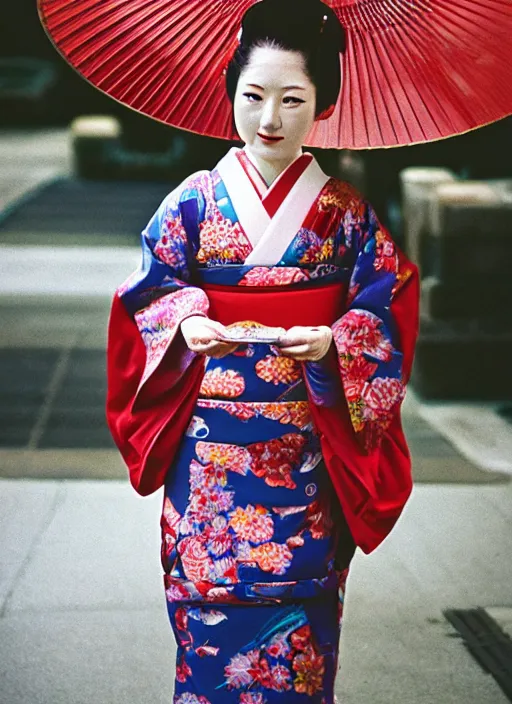 Image similar to Portrait Photograph of a Japanese Geisha Konica Minolta Pro 200S