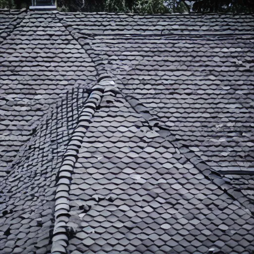 Image similar to tiled roof, dirty, shot on 8 k canon, award winning