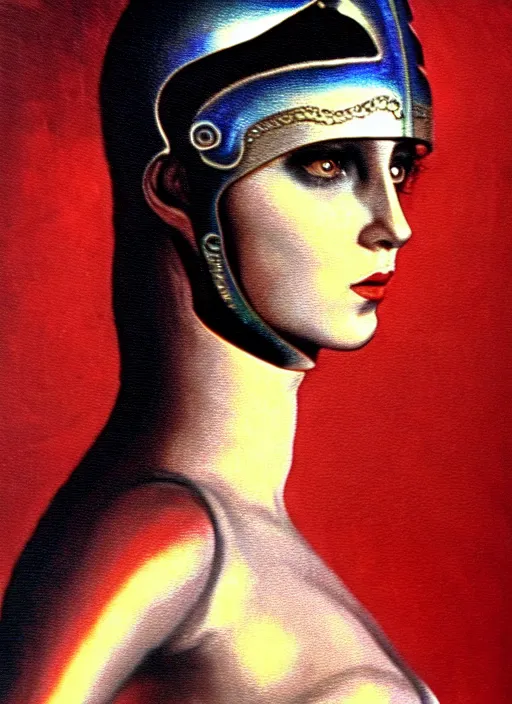 Prompt: 1976 film still from an Italian slasher film of elegant Joan d'Arc as the goddess of razor blades. ultra detailed painting at 16K resolution and amazingly epic visuals. epically beautiful image. amazing effect, image looks gorgeously crisp as far as it's visual fidelity goes, absolutely outstanding. vivid clarity. ultra. iridescent. mind-breaking. mega-beautiful pencil shadowing. beautiful face. Ultra High Definition. godly shading. amazingly crisp sharpness. photorealistic film cel processed twice..